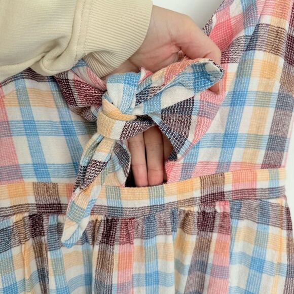OLD NAVY | Multicolor Plaid Sundress with Pockets - Picture 6 of 12